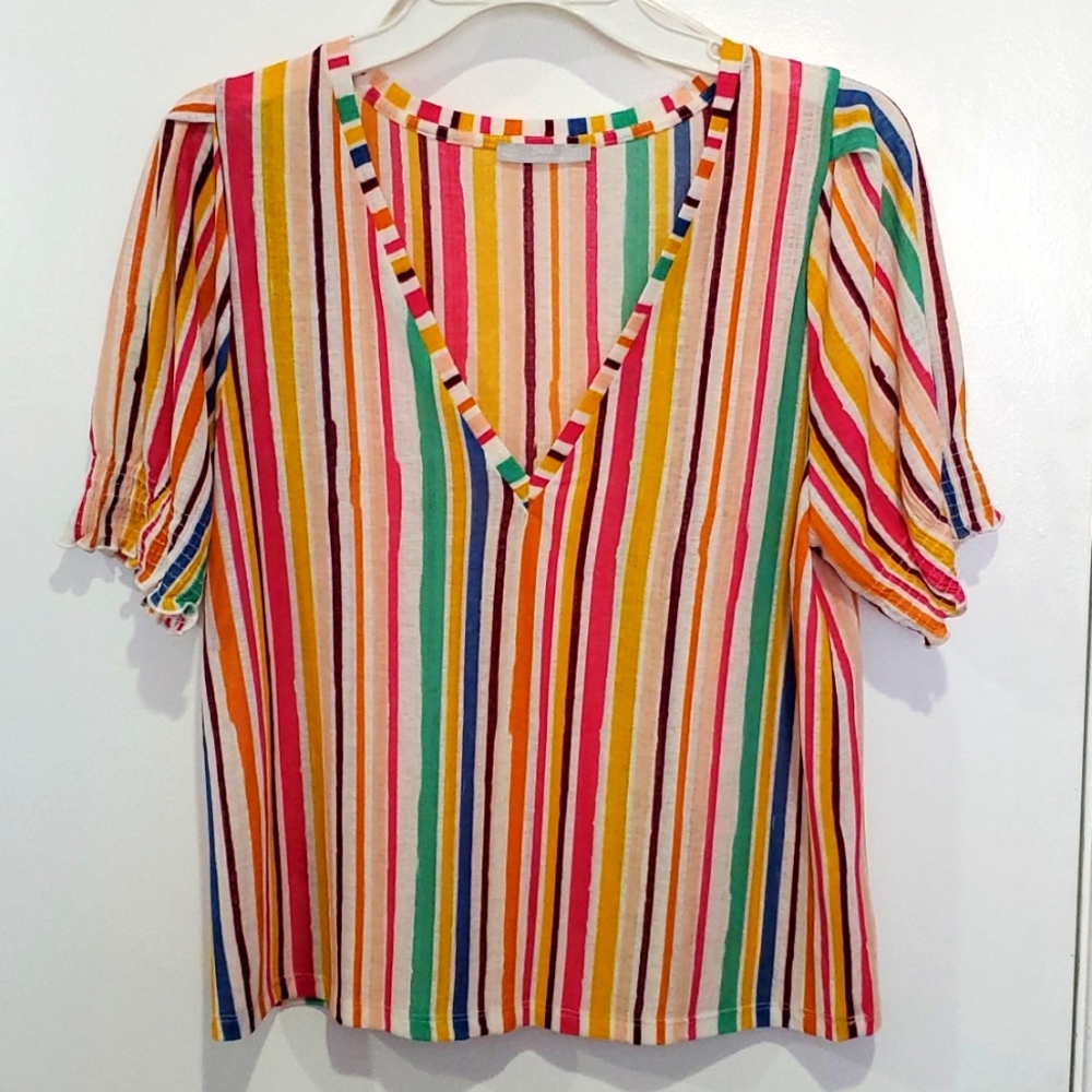 Zara Small multicolor top